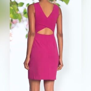Betsey Johnson modern Barbie, Sleeveless, Fitted Dress CutOut Criss Cross Back 6